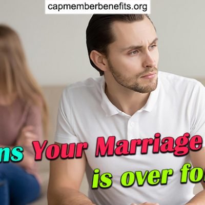 5 Signs Your Marriage is over for Men (When to Get Out?)