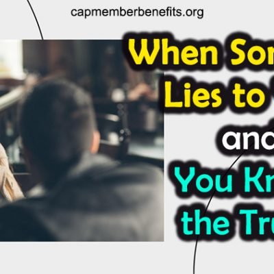 When Someone Lies to You and You Know the Truth (8 Signs)